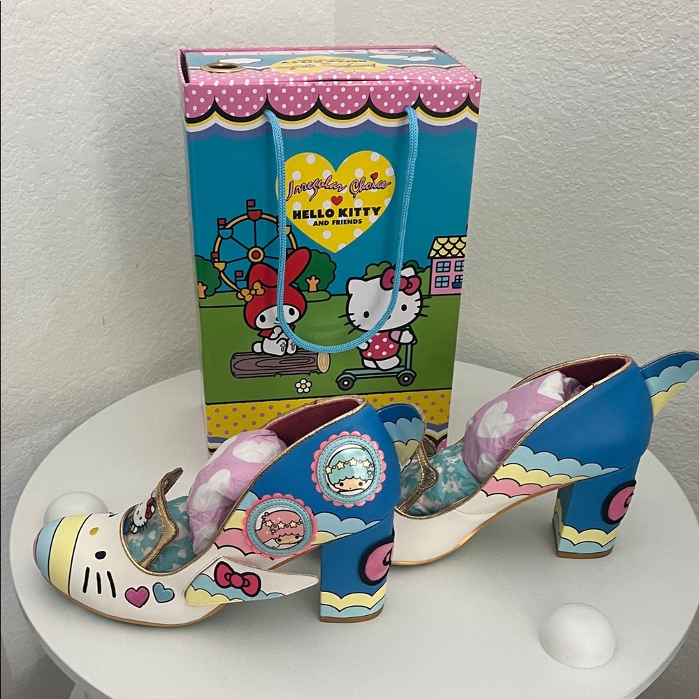 Irregular Choice Hello Kitty Womens Shoes - Multicolor European Size 43 - Picture 3 of 5